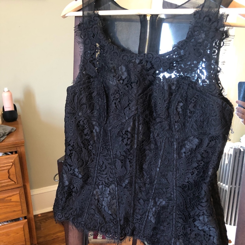Stunning lace corset top